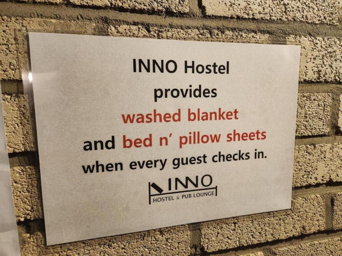 Inno Hostel & Pub Lounge Hongdae Seul Exterior foto