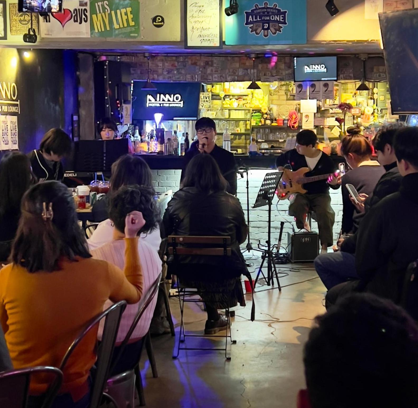 Inno Hostel & Pub Lounge Hongdae Seul Exterior foto
